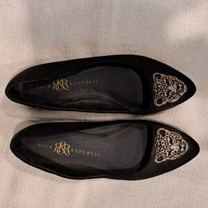 Womens Tiger ballet flats